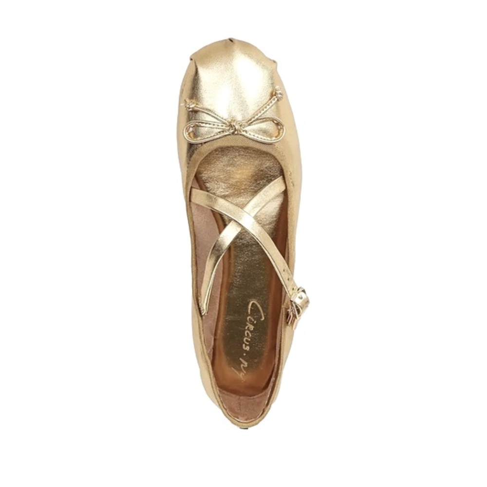 Anthropologie Circus Ny by Sam Edelman Zuri Satin Cross-Strap Ballet Flats 8M - Picture 13 of 16